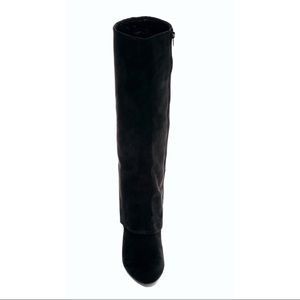 Jessica Simpson Black Knee High Wedge Boots